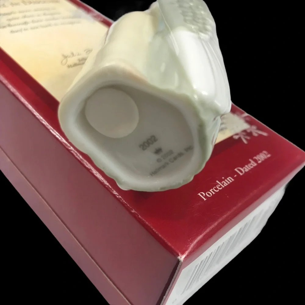 Hallmark Angel In Disguise Porcelain Keepsake 2002‎